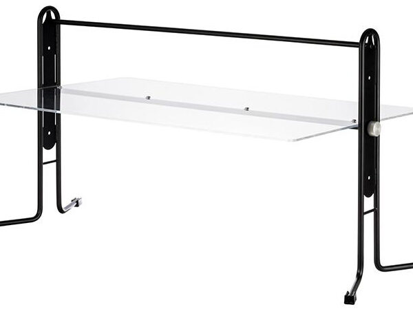 APS hygienescherm BUFFET GUARD, zwart/transparant