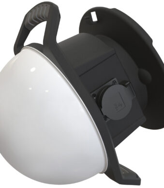 ANSMANN LED-schijnwerper Ball-Light, zwart