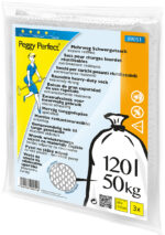 Peggy Perfect meermalige zwaarlast-afvalzakken, 120 liter