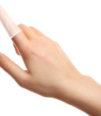 Lifemed vingercondoom, universele maat, transparant