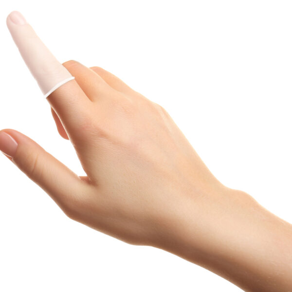 Lifemed vingercondoom, universele maat, transparant