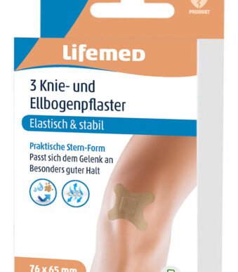 Lifemed knie- en elleboogpleister 'Allround', beige