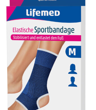 Lifemed sportbandage 'Enkelbescherming', grootte: S