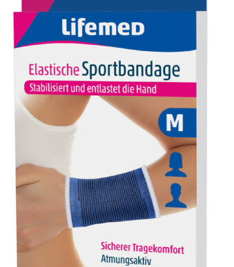 Lifemed sportbandage 'Handondersteuning', grootte: S