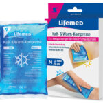 Lifemed koud-warm kompres, 140 x 130 mm, blauw