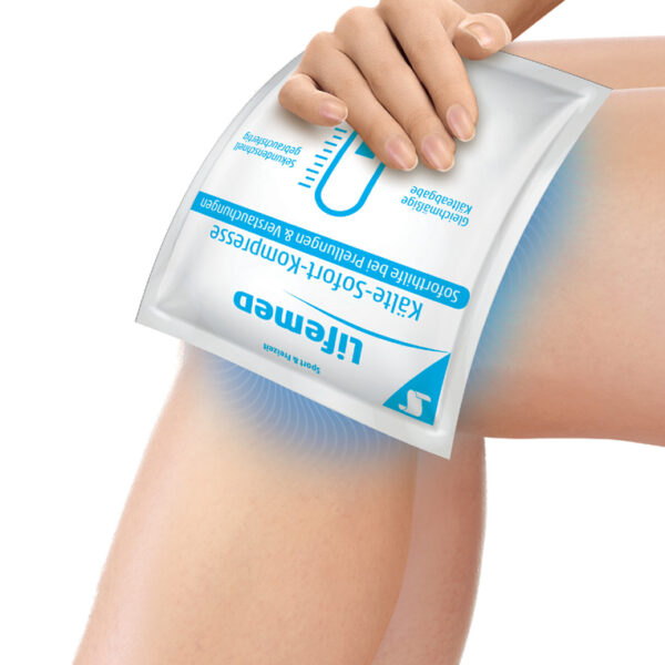 Lifemedinstant koude-kompres, 150 x 130 mm, wit