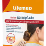 Lifemed warmtepleister voor de nek, 230 x 90 mm, wit