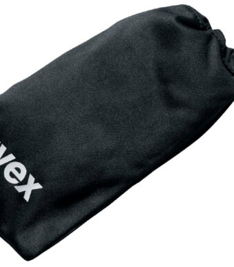 uvex fleece-zak voor beugelbrillen, zwart