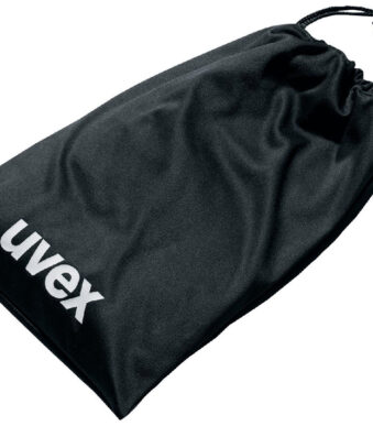 uvex fleece-zak voor volzicht-/overzetbrillen, zwart