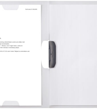 DURABLE offertemap DURASWING PLUS, DIN A4, transparant