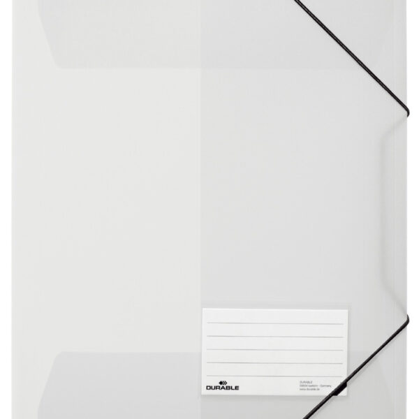 DURABLE hoekspanmap, DIN A4, PP, transparant