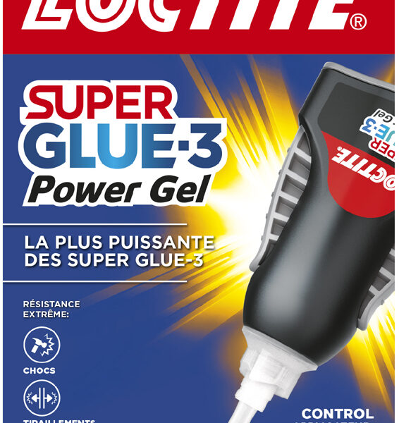 LOCTITE secondenlijm Power Flex Gel Control, 3 g tube