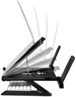 LogiLink notebook-standaard met Smartphone-houders