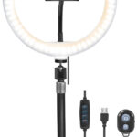 LogiLink Smartphone-ringlicht-statief met afstandsbediening