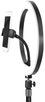 LogiLink Smartphone-ringlicht-statief met afstandsbediening