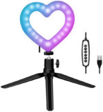 LogiLink hartvormig-LED-statief met belichtingsaansturing