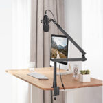 LogiLink professionele boom-microfoonarm, zwart