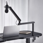 LogiLink professionele boom-microfoonarm, zwart