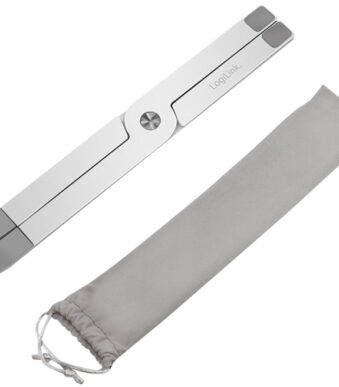 LogiLink tablet- en notebook-standaard, opvouwbaar, zilver