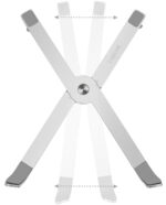 LogiLink tablet- en notebook-standaard, opvouwbaar, zilver