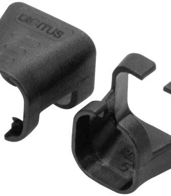 DIGITUS gekleurde clips voor patchkabels, zwart