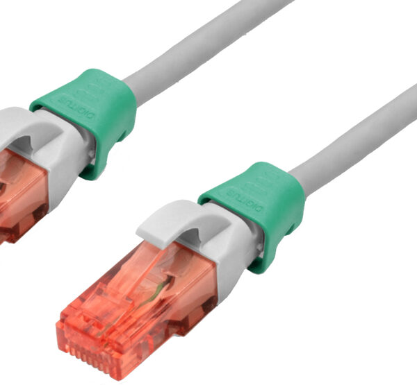 DIGITUS gekleurde clips voor patchkabels, groen