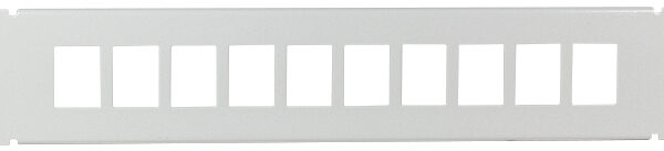 LogiLink 10´ Keystone Patch Panel, lichtgrijs