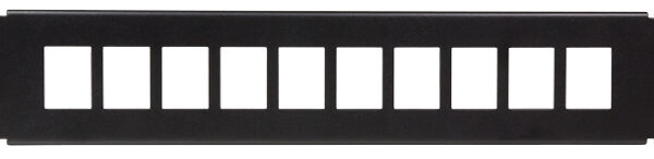LogiLink 10´ Keystone Patch Panel, zwart