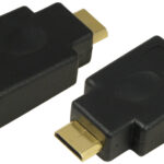 LogiLink Mini adapter, HDMI koppeling - HDMI stekker, 19 polig