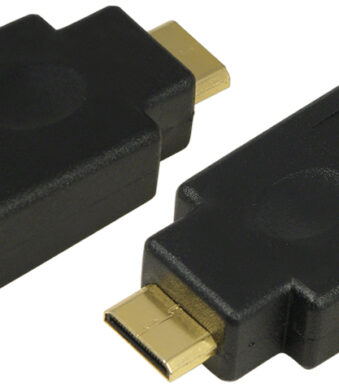 LogiLink Mini adapter, HDMI koppeling - HDMI stekker, 19 polig