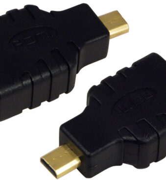 LogiLink adapter, HDMI koppeling - micro HDMI stekker, 19 polig