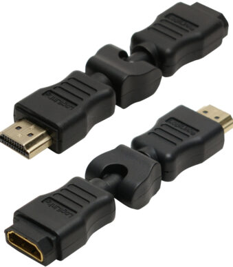 LogiLink adapter, HDMI koppeling - HDMI stekker, 270 graden