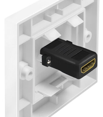 LogiLink aansluitdoos, HDMI koppeling - HDMI koppeling, wit