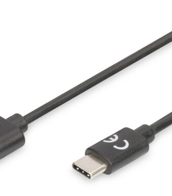 DIGITUS USB 2.0 aansluitkabel, USB-C - USB-A, 1,8 m