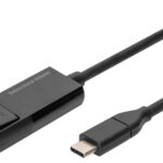 DIGITUS USB type C op DisplayPort Bidirektionele adapterkabel