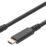 DIGITUS USB 4.0 aansluitkabel, USB-C - USB-C stekker, 0,8 m