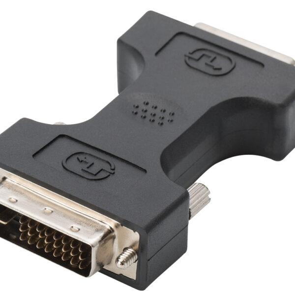 DIGITUS adapter DVI(24+1) - DVI(24+5), zwart