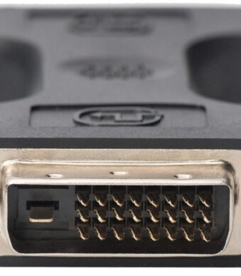 DIGITUS adapter DVI(24+1) - DVI(24+5), zwart
