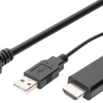 DIGITUS 4K HDMI adapterkabel - HDMI op DisplayPort, 2,0 m
