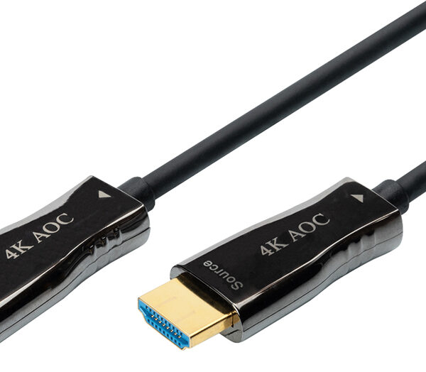 DIGITUS HDMI AOC hybride glasvezel-aansluitkabel, 20 m