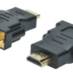 DIGITUS HDMI adapter, HDMI-A - DVI-I, zwart