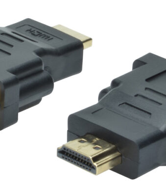 DIGITUS HDMI adapter, HDMI-A - DVI-I, zwart