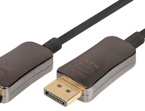 DIGITUS displayPort AOC hybride glasvezelkabel, UHD 8K, 10 m