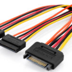 DIGITUS interne Y-stroomkabel, SATA 15-pin, 0,3 m