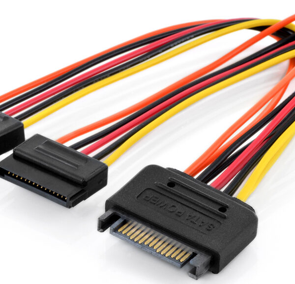 DIGITUS interne Y-stroomkabel, SATA 15-pin, 0,3 m