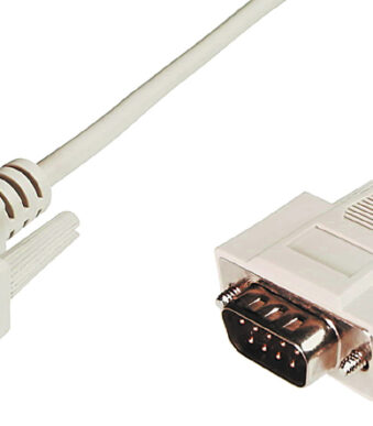 DIGITUS 9-polig Sub-D kabel, stekker - stekker, 2,0 m