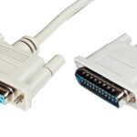 DIGITUS 25-polig Sub-D kabel, stekker - koppeling, 2,0 m