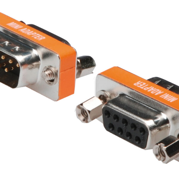 DIGITUS nul-Modem-adapter, 9 polige Sub-D, stekker - koppeling