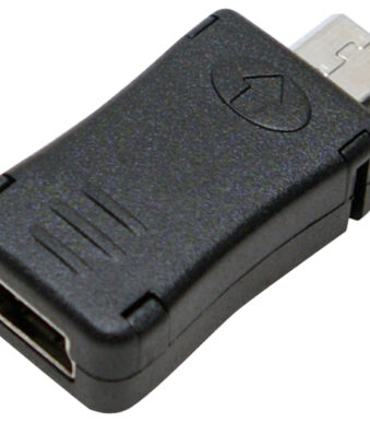 LogiLink USB 2.0 Adapter, Micro USB stekker - Mini USB koppeling