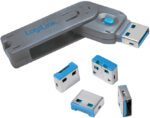 LogiLink USB veiligheidsslot, 1 sleutel / 4 sloten